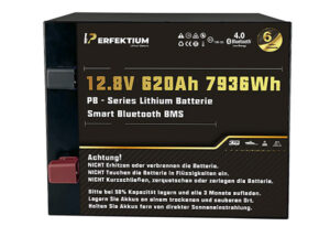 Perfektium Lithium-Eisenphosphat-Batterie PB-12-620 mit 620 Ah