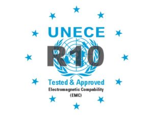 UNECE R10 tested and approved